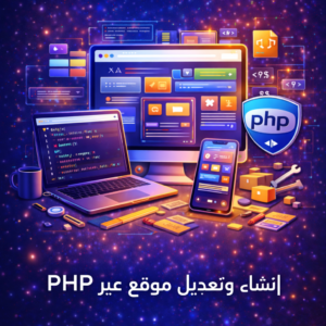انشاء او تعديل موقع عبر لغة برمجة PHP