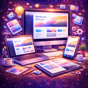 تصميم مواقع الويب